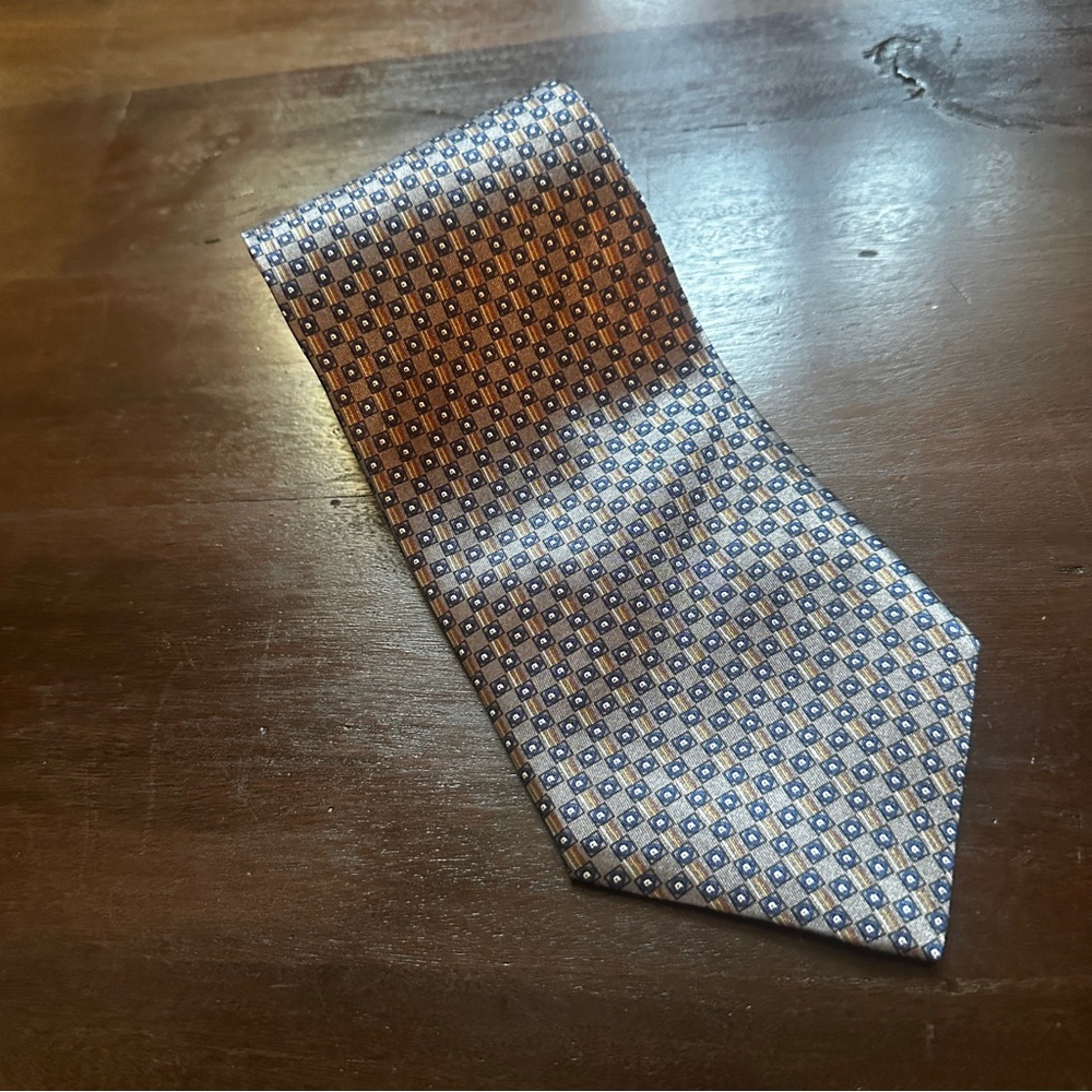 Jake & Co Silver & Blue Tie